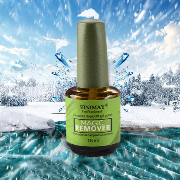 Nail Polish Burst Magic Nail Polish Remover Fast Soak Off Sticky Nail Gel Polish Degreaser Cleaner - Mubimart