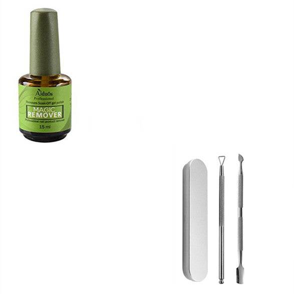 Nail Polish Burst Magic Nail Polish Remover Fast Soak Off Sticky Nail Gel Polish Degreaser Cleaner - Mubimart