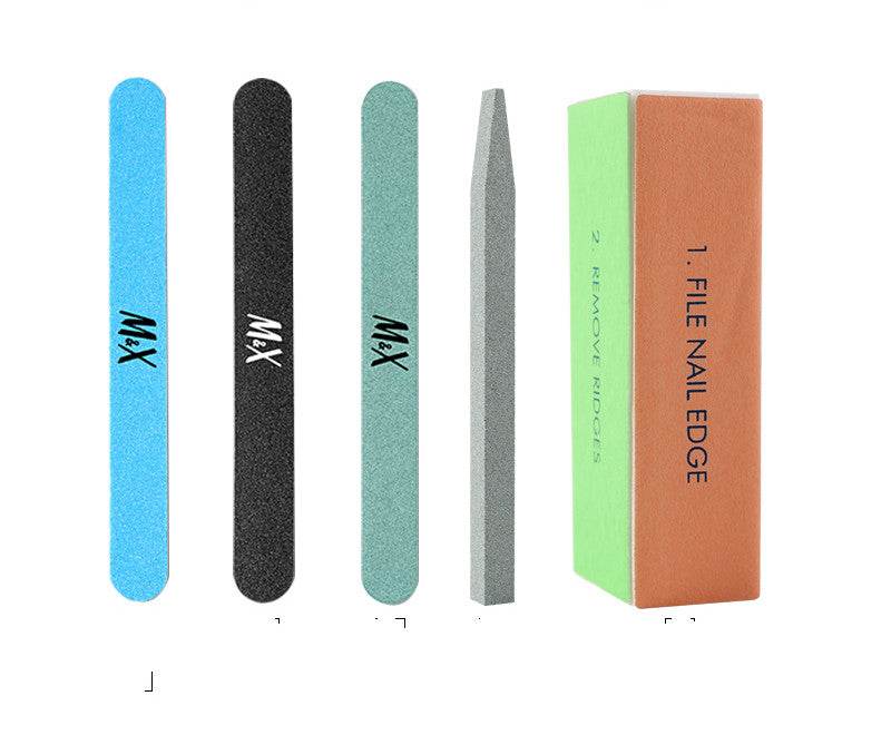 Nail Polish Nail Sand Strips - Mubimart
