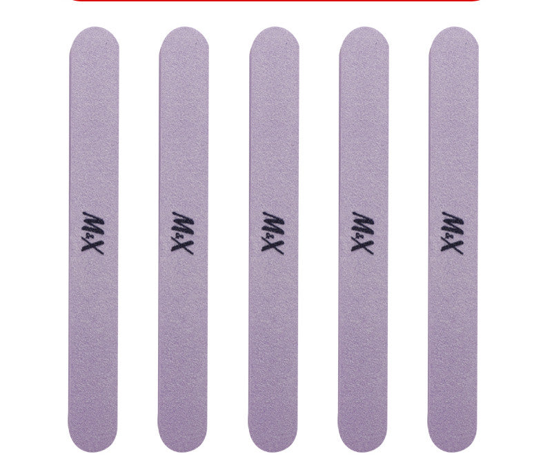 Nail Polish Nail Sand Strips - Mubimart -  