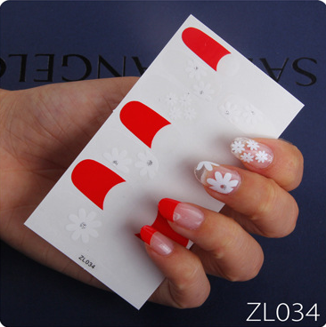 Nail Polish Stickers - Mubimart -  