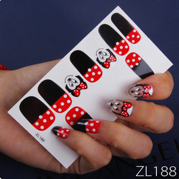 Nail Polish Stickers - Mubimart -  