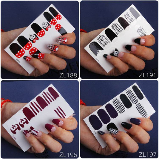 Nail Polish Stickers - Mubimart
