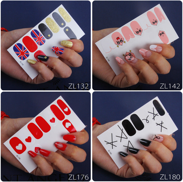 Nail Polish Stickers - Mubimart -  