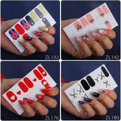 Nail Polish Stickers - Mubimart -  