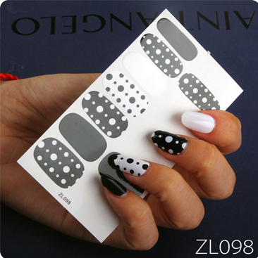 Nail Polish Stickers - Mubimart -  