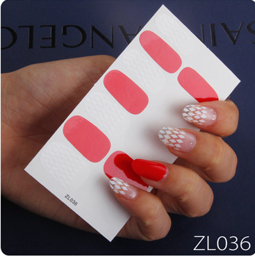 Nail Polish Stickers - Mubimart -  