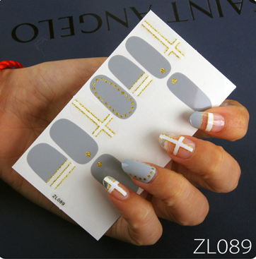 Nail Polish Stickers - Mubimart -  