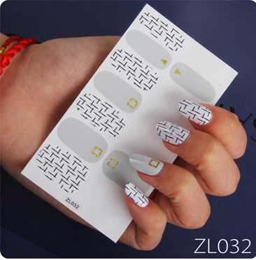 Nail Polish Stickers - Mubimart -  