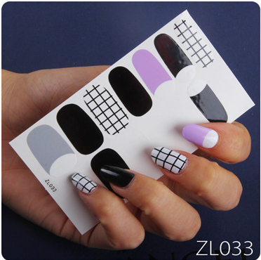 Nail Polish Stickers - Mubimart -  