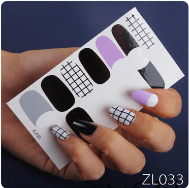 Nail Polish Stickers - Mubimart