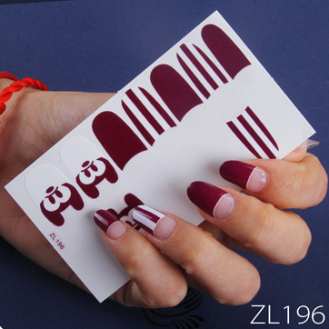 Nail Polish Stickers - Mubimart -  