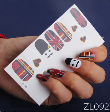 Nail Polish Stickers - Mubimart -  