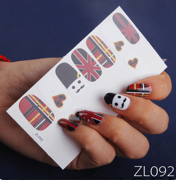 Nail Polish Stickers - Mubimart