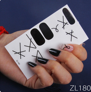 Nail Polish Stickers - Mubimart -  