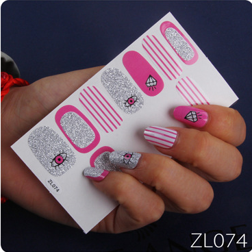 Nail Polish Stickers - Mubimart -  