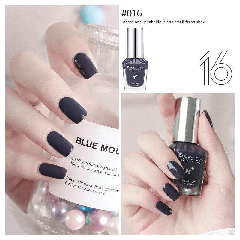 Nail Polish Tear-Free Baking-Free Water-Based Nail Polish New Summer Nail Polish Transparent Gloss Nail Polish - Mubimart