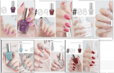Nail Polish Tear-Free Baking-Free Water-Based Nail Polish New Summer Nail Polish Transparent Gloss Nail Polish - Mubimart