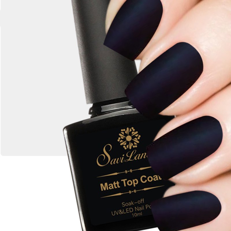 Nail matte seal nail polish - Mubimart -  