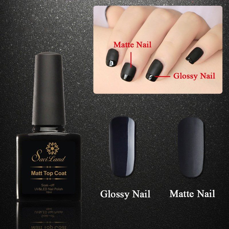 Nail matte seal nail polish - Mubimart -  