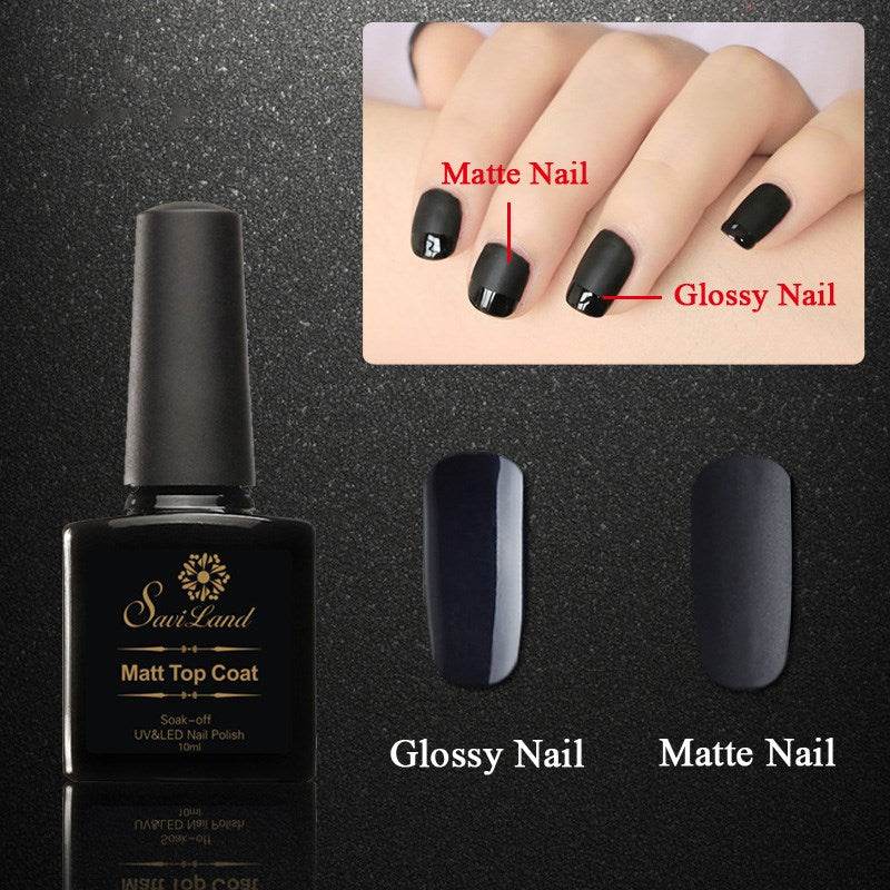 Nail matte seal nail polish - Mubimart