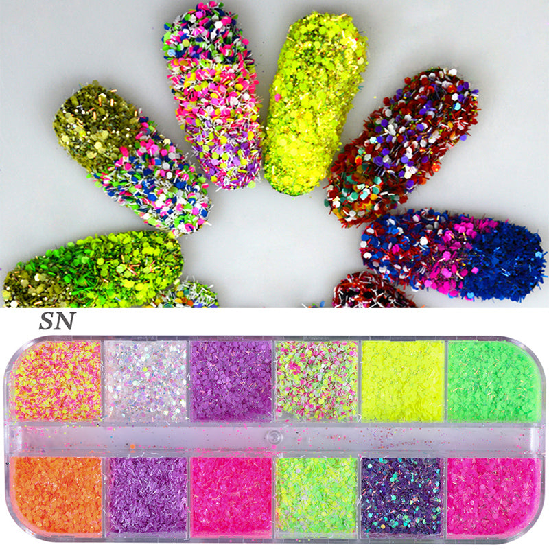 Nail polish glitter - Mubimart -  