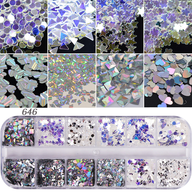 Nail polish glitter - Mubimart -  