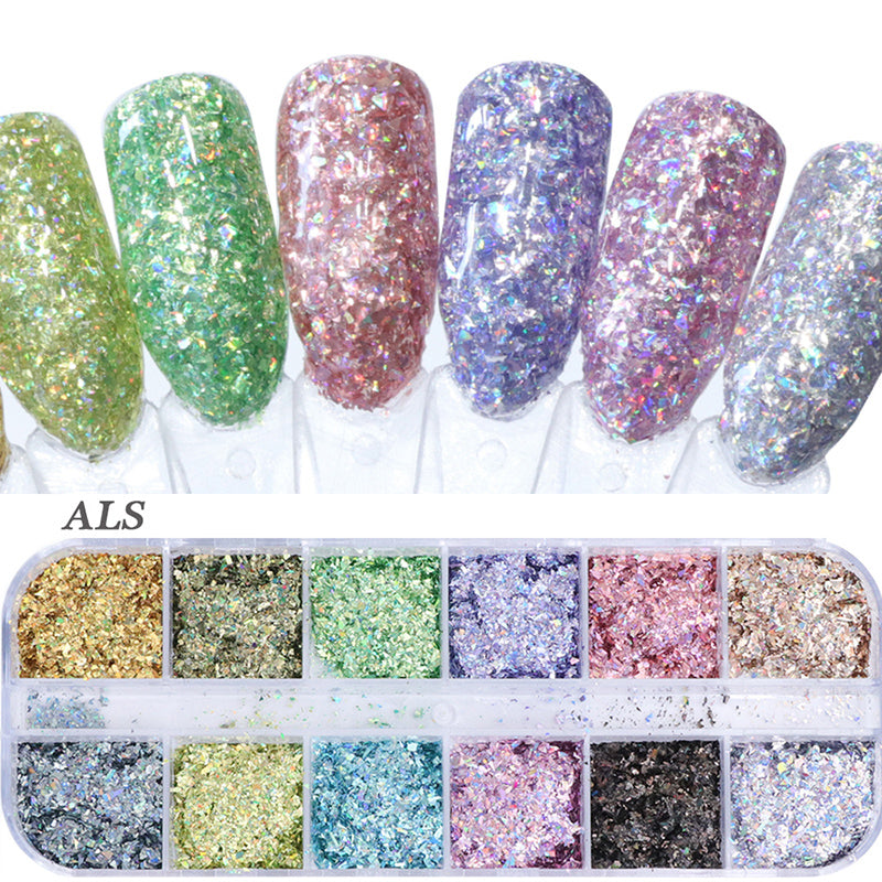 Nail polish glitter - Mubimart -  