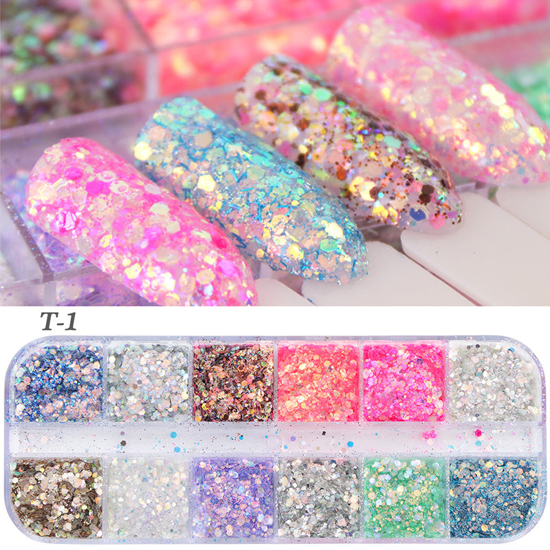 Nail polish glitter - Mubimart -  