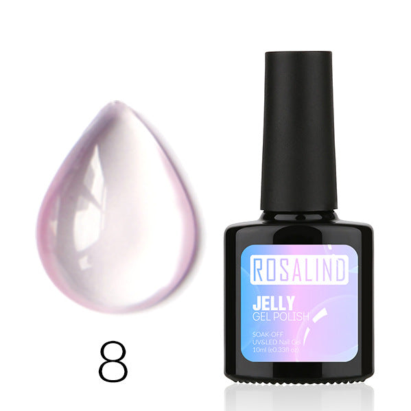 Nail polish is translucent Nail polish nail glue - Mubimart -  