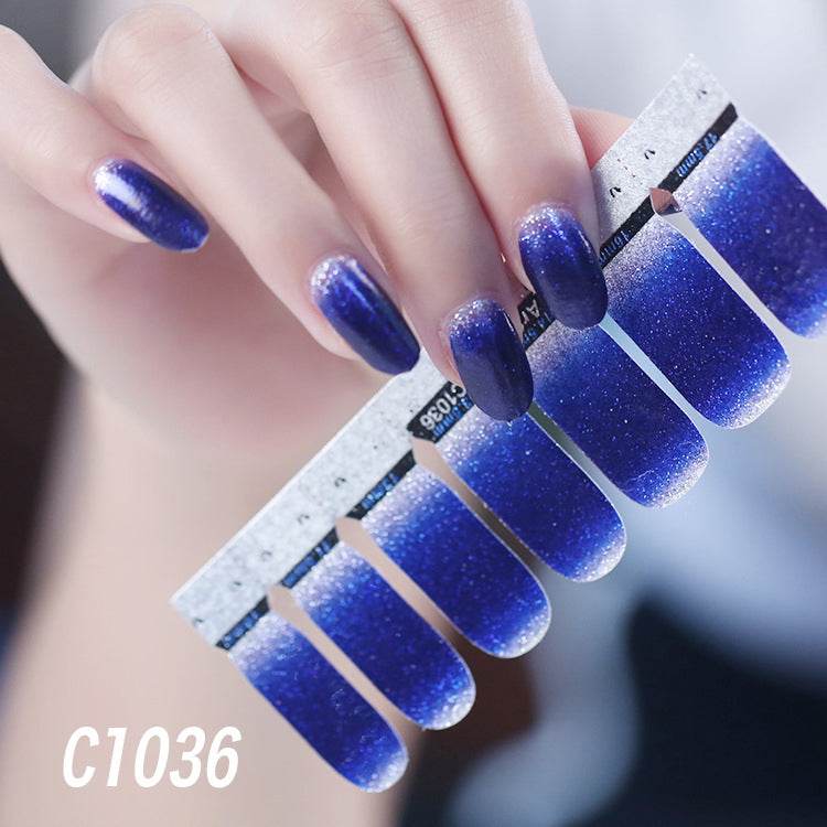 Nail polish nail sticker - Mubimart