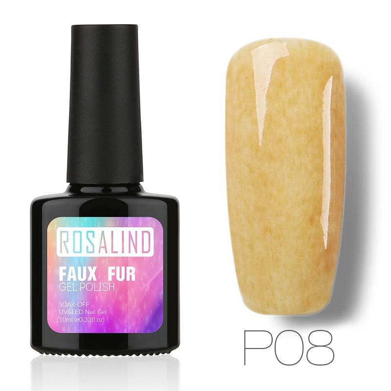 Nail rubber fur nail polish - Mubimart