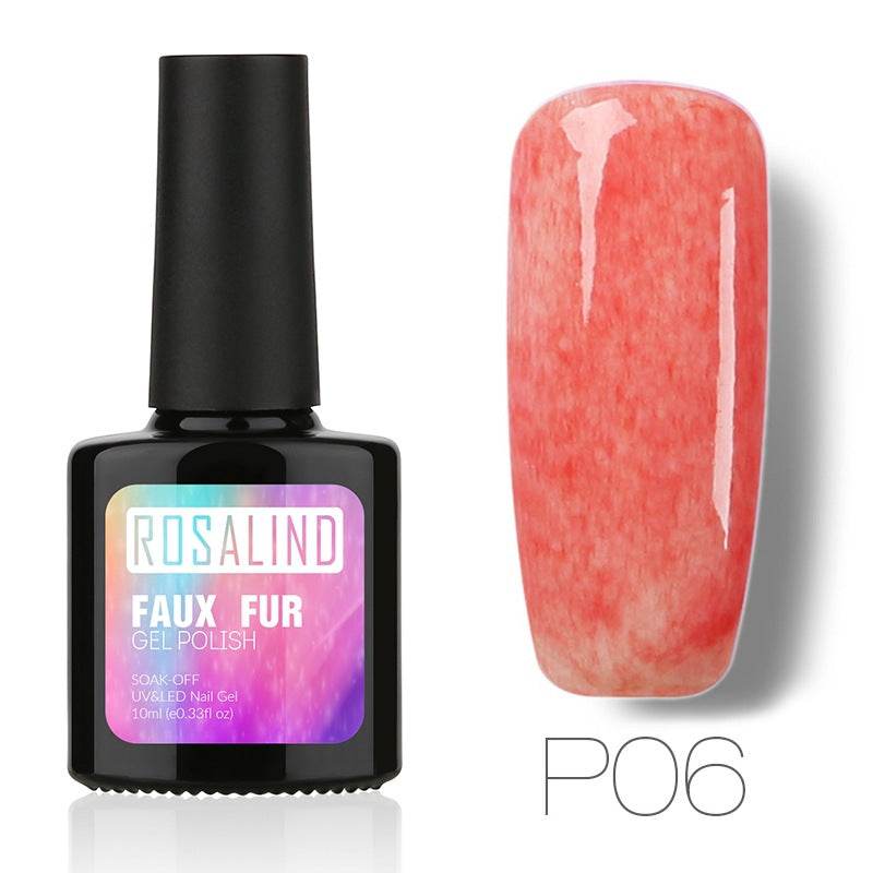 Nail rubber fur nail polish - Mubimart
