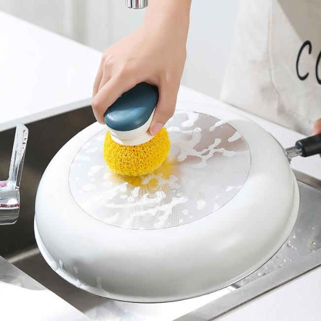 Nano Cleaning Ball Kitchen Wire-free Nano Dish Brush - Mubimart -  