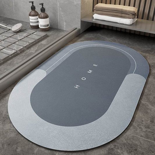 Napa Skin Super Absorbent Bath Mat Quick Drying Bathroom Rug Modern Simple Non-slip Floor Carpets Home Oil-proof Kitchen Mat - Mubimart