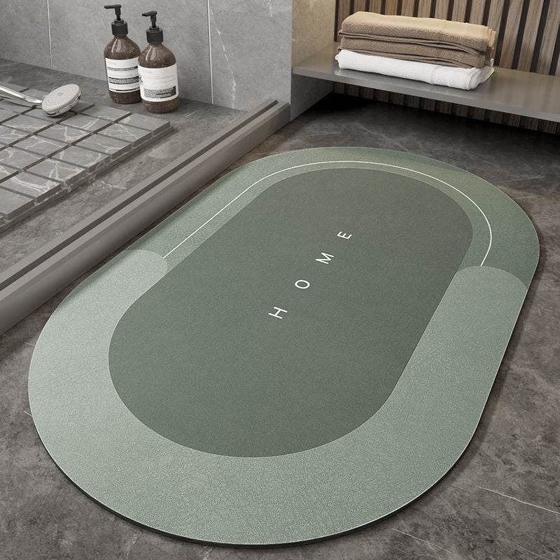 Napa Skin Super Absorbent Bath Mat Quick Drying Bathroom Rug Modern Simple Non-slip Floor Carpets Home Oil-proof Kitchen Mat - Mubimart