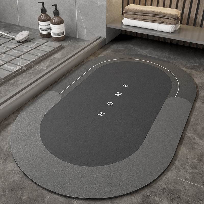 Napa Skin Super Absorbent Bath Mat Quick Drying Bathroom Rug Modern Simple Non-slip Floor Carpets Home Oil-proof Kitchen Mat - Mubimart