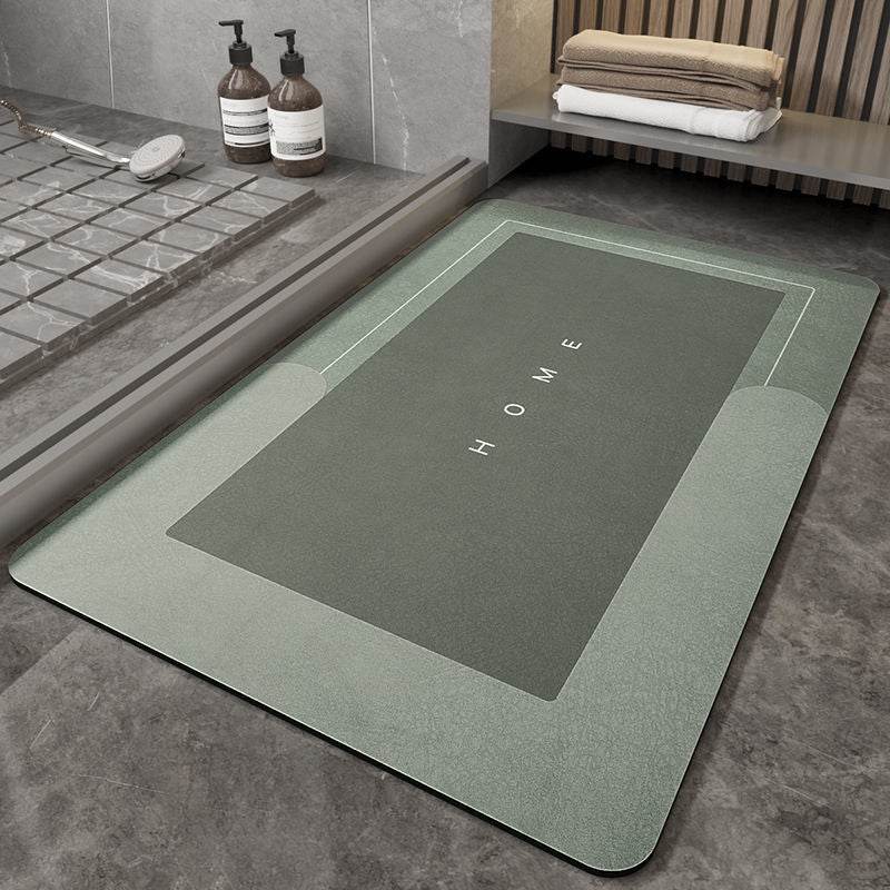 Napa Skin Super Absorbent Bath Mat Quick Drying Bathroom Rug Modern Simple Non-slip Floor Carpets Home Oil-proof Kitchen Mat - Mubimart