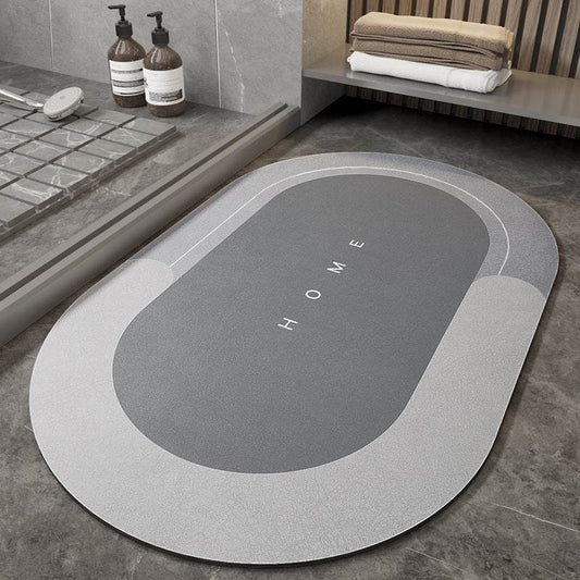 Napa Skin Super Absorbent Bath Mat Quick Drying Bathroom Rug Modern Simple Non-slip Floor Carpets Home Oil-proof Kitchen Mat - Mubimart