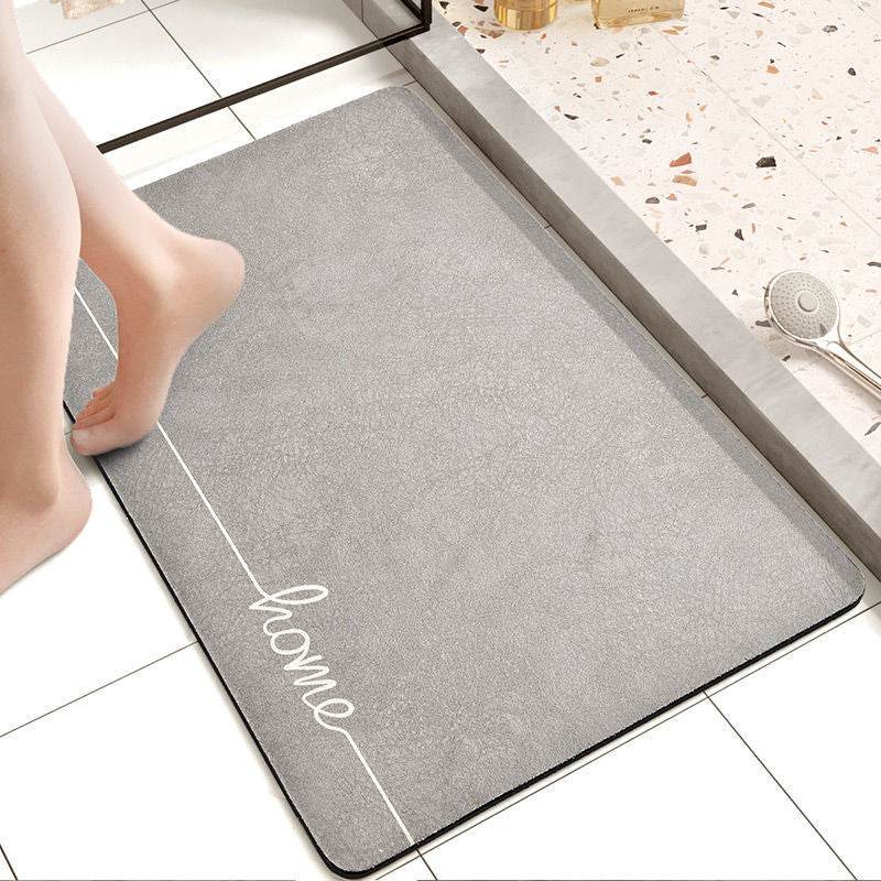 Napa Skin Super Absorbent Bath Mat Quick Drying Bathroom Rug Modern Simple Non-slip Floor Carpets Home Oil-proof Kitchen Mat - Mubimart