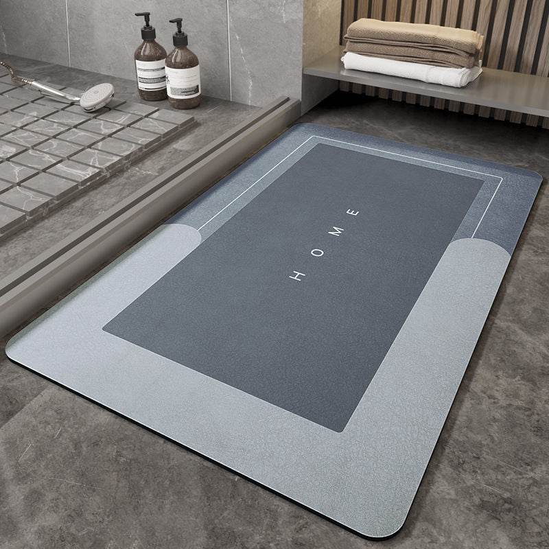 Napa Skin Super Absorbent Bath Mat Quick Drying Bathroom Rug Modern Simple Non-slip Floor Carpets Home Oil-proof Kitchen Mat - Mubimart
