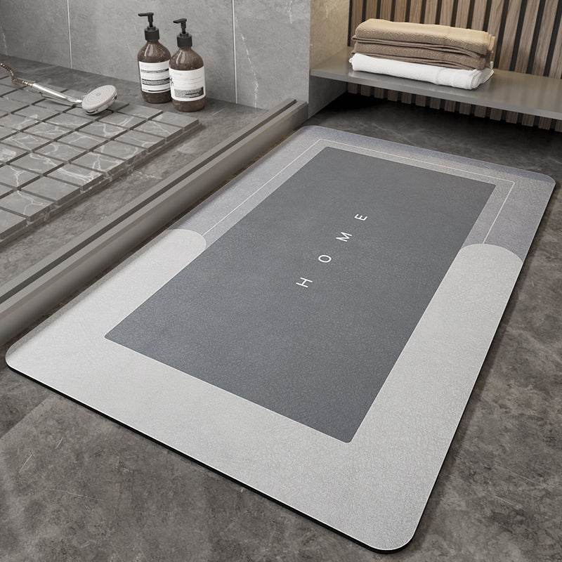 Napa Skin Super Absorbent Bath Mat Quick Drying Bathroom Rug Modern Simple Non-slip Floor Carpets Home Oil-proof Kitchen Mat - Mubimart