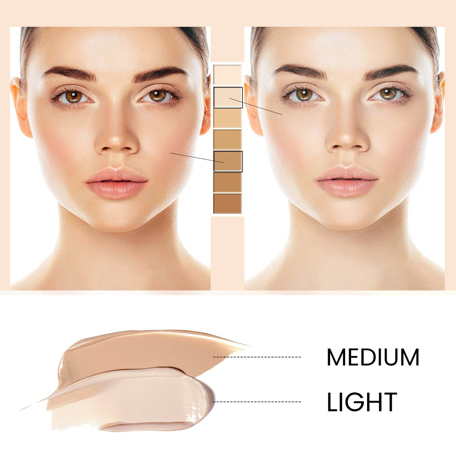 Natural Concealer Sunscreen Repair Cream - Mubimart