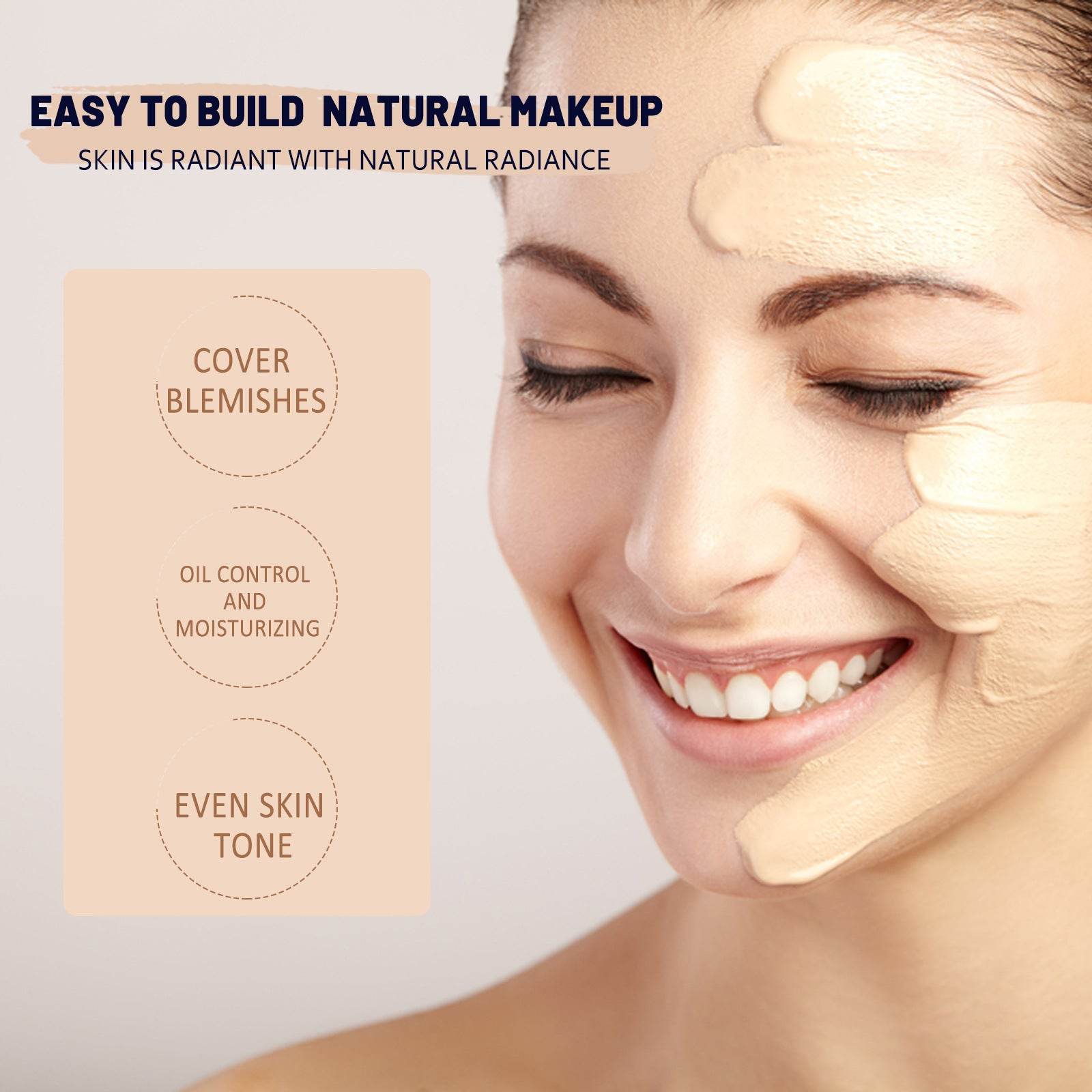 Natural Concealer Sunscreen Repair Cream - Mubimart