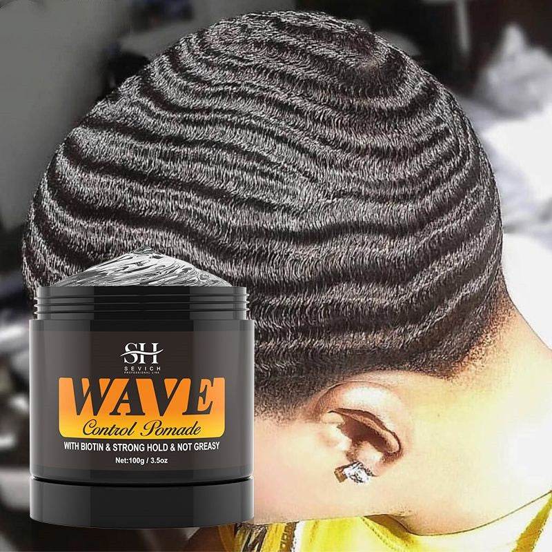 Natural Wavy Frizz Control Pomade Strong Hold - Mubimart