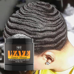 Natural Wavy Frizz Control Pomade Strong Hold - Mubimart -  