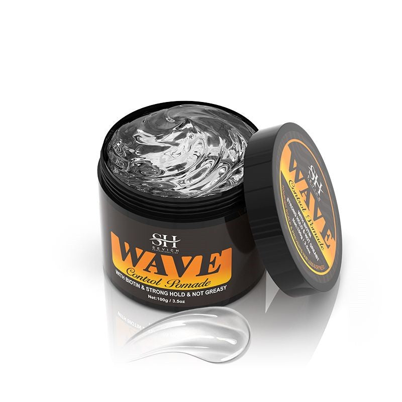 Natural Wavy Frizz Control Pomade Strong Hold - Mubimart -  