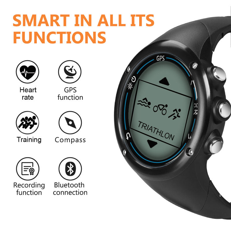 Navigation Smart Sports Watch Outdoor Heart Rate Swimming Watch - Mubimart -  