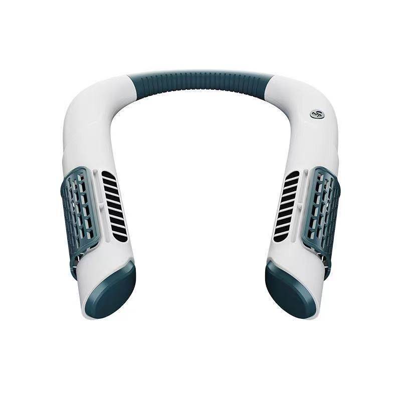 Neck Fan Mini Bladeless Fan USB Rechargeable Fan Mute Sports Fans for Home Outdoor Portable Hanging Fans Air Conditioner Cooler - Mubimart