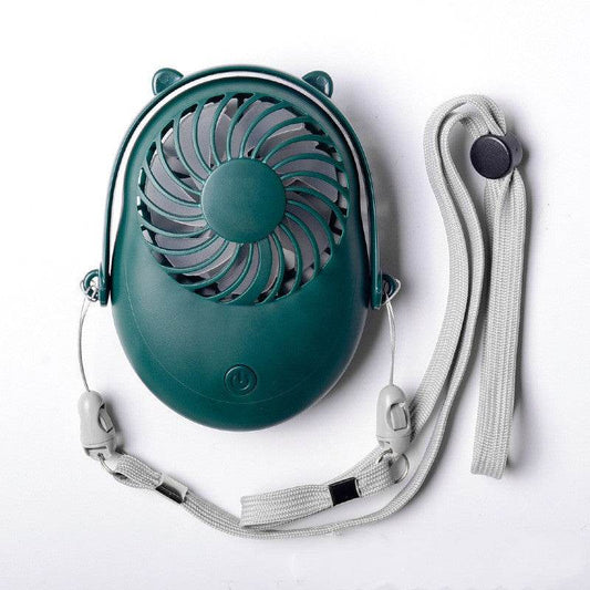 Neck Fan Portable Mini Usb 5V Cooler Rechargeable Outdoor Office Travel Handheld Silent Small Cooling Fans Portable Fan Hanging - Mubimart